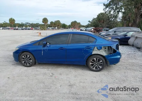 2015 Honda Civic Ex from USA, damaged, VIN 19XFB2F87FE008674